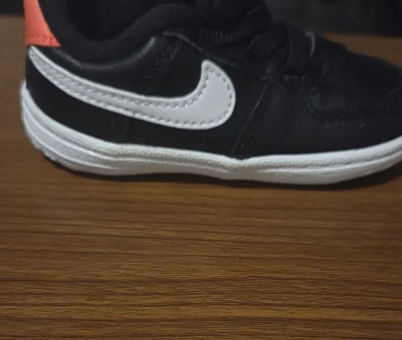 Kids Black and White Nike Shoes - Picture 2 of 5
